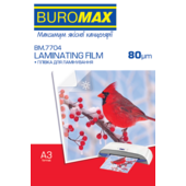 Плівка для ламінування Buromax, 80мкм, A3 (303x426мм), 100 шт. (BM.7704)