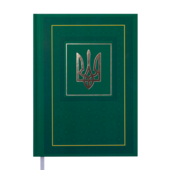 Ежедневник недатированный Buromax NATION А5 зеленый 288 с (BM.2006-04)